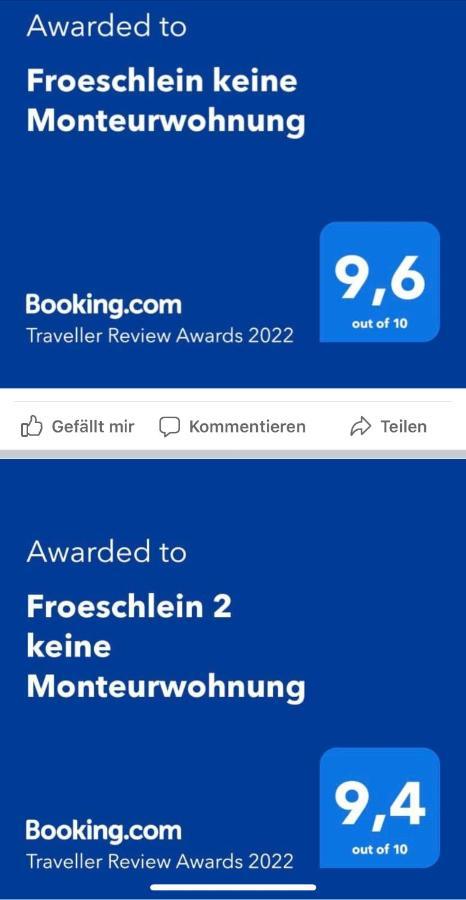 Froeschlein 2 - No Gitters & Craftsman Apartament Ilmenau